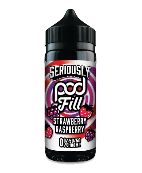SERIOUSLY POD FILL 100ML SHORT FILL - Vape wholesale supplies